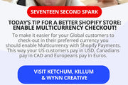 Top 10 Shopify Experts Vancouver - Enable Multicurrency in Your Shopify Store So Your Customers Pay in Their Preferred Currency
