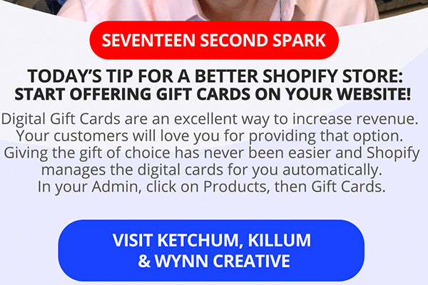 Top 10 Shopify Experts Vancouver - You Should Start Offering Gift Cards On Your Shopify Website!