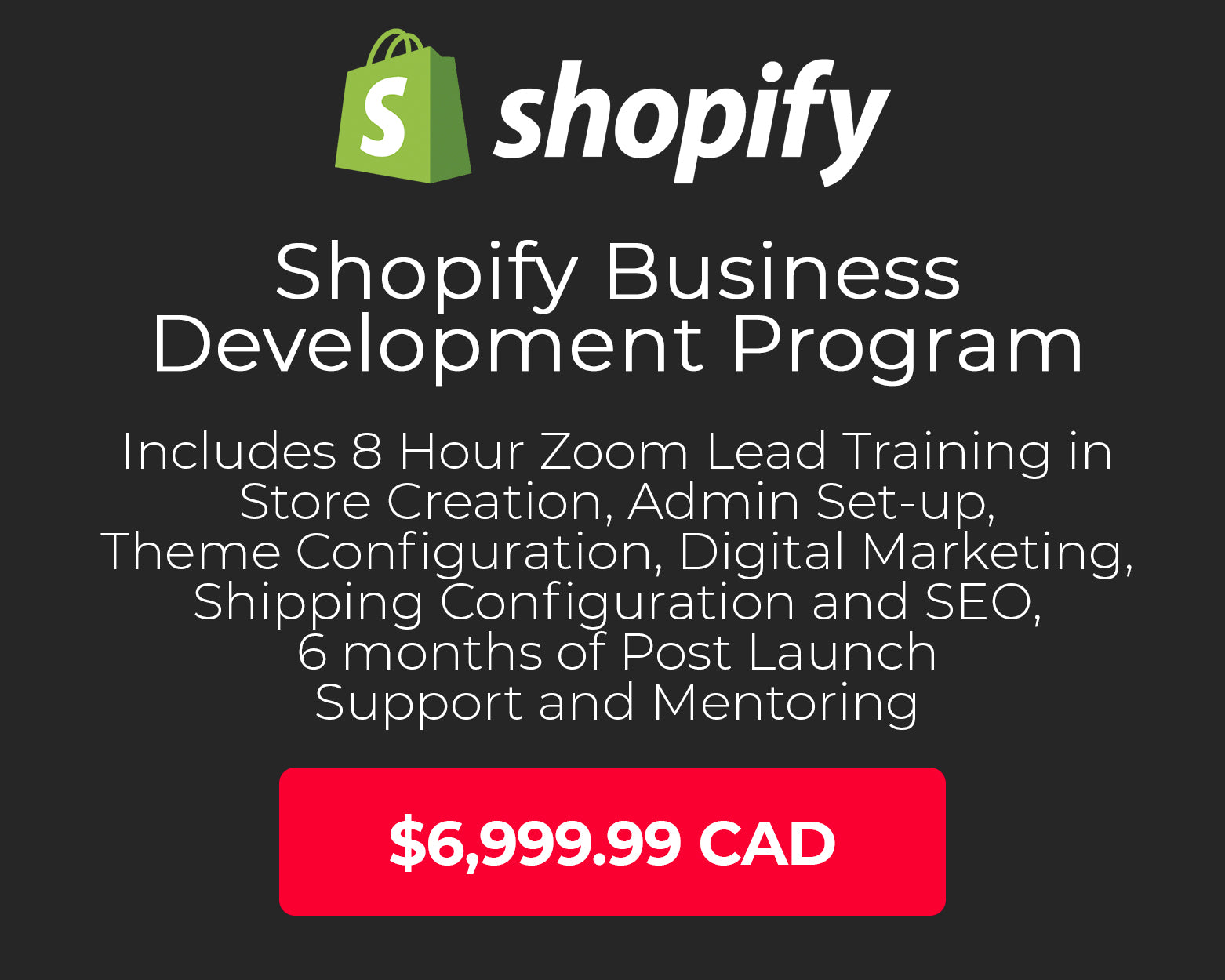 Shopify Business Development Program