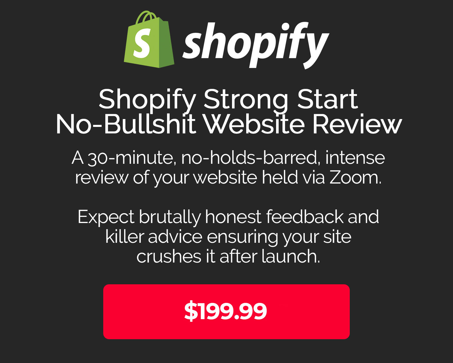 No-Bullshit Shopify Website Review - Ketchum, Killum & Wynn Creative Inc.